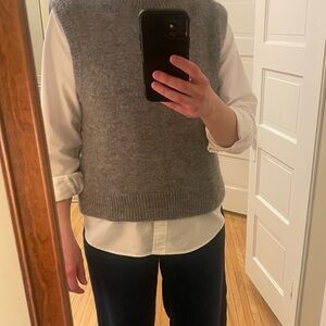 Gray Women's Sweater Vest